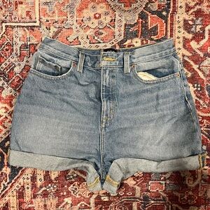 BDG Light Blue Jean Shorts